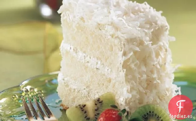 Pastel de Ángel de Coco y Lima