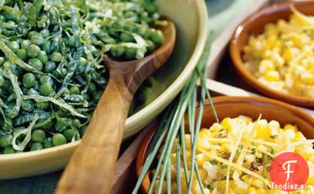 Guisantes Pequeños con verduras