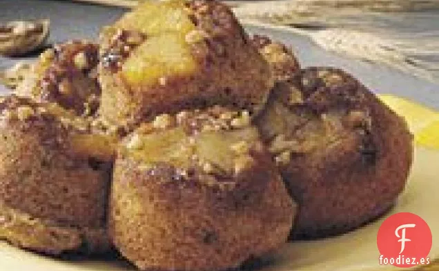 Magdalenas de Zanahoria Invertidas de Piña