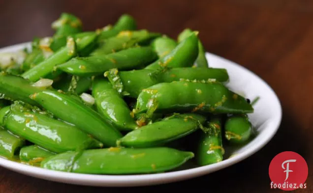 Guisantes Con Limón Meyer Y Menta