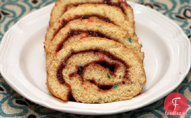 Rollo de Pastel de Cumpleaños