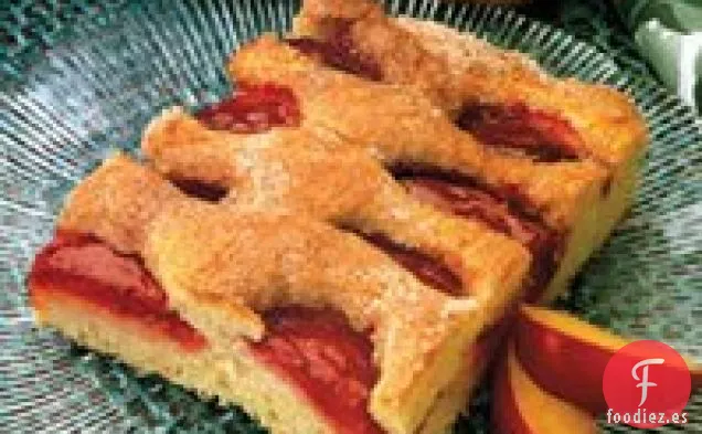 Pastel de Café con Fruta Fácil