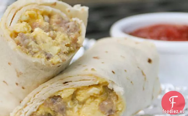Burritos de Desayuno para Camping