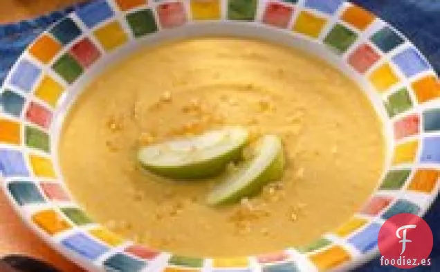 Sopa de Calabaza y Manzana
