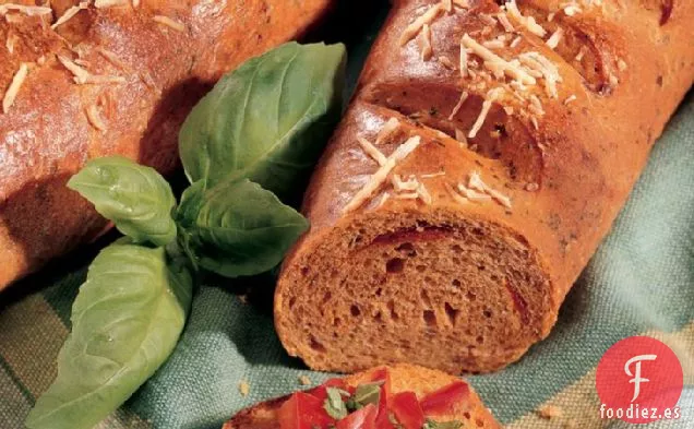 Panecillos Picantes de Tomate y Pesto