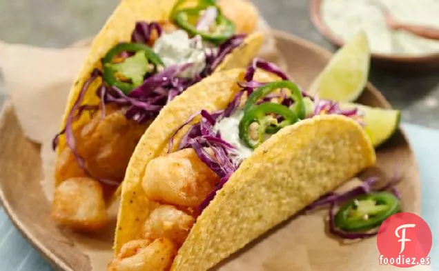 Tacos de Pescado Rebozados con Cerveza