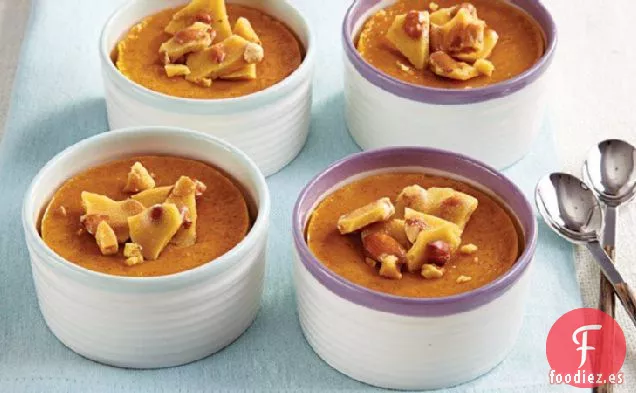 Flanes de Calabaza con Cobertura Quebradiza