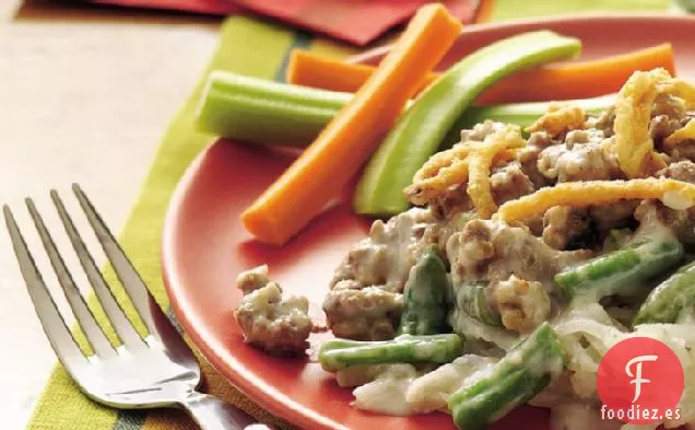 Cazuela de Carne de Vaca y Patata Cremosa de Cocción Lenta