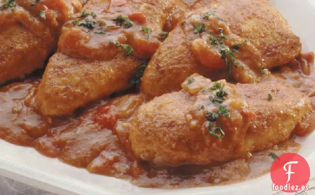 Pimentón de Pollo Salteado