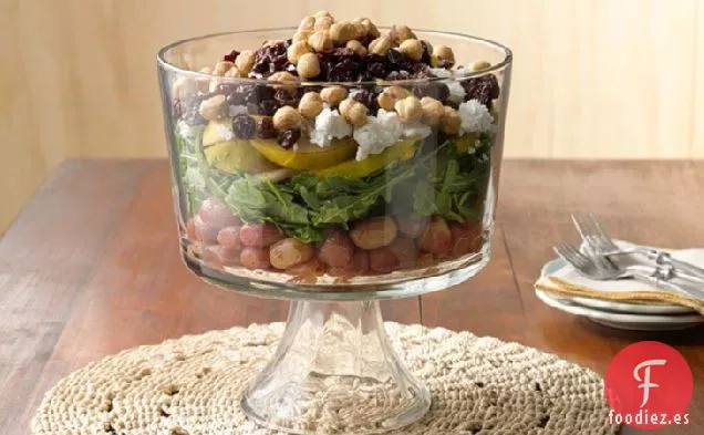 Ensalada de Frutas en Capas de Otoño