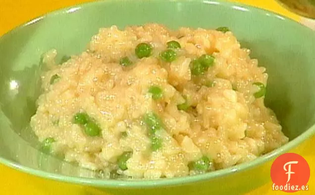 Risi e Bisi rice Arroz y guisantes al estilo italiano