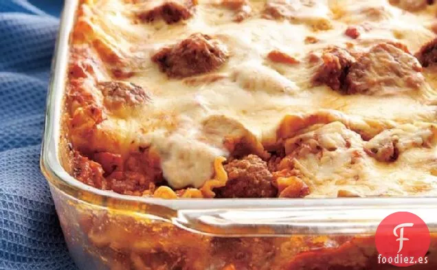 Lasaña de Albóndigas