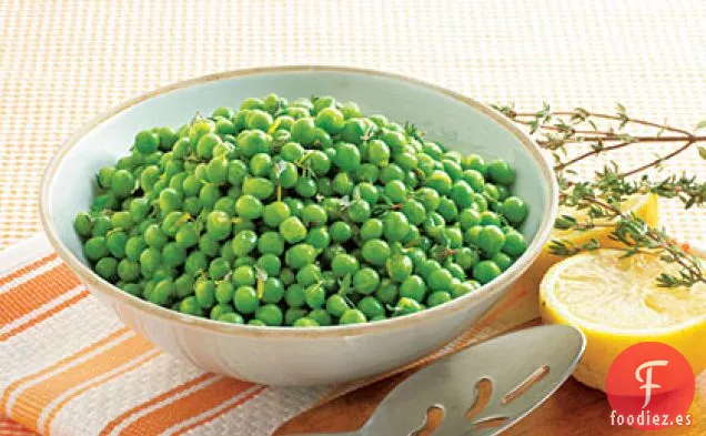 Guisantes con Limón y Tomillo