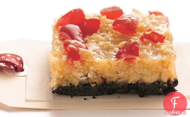 Barras de Capas de Chocolate Blanco