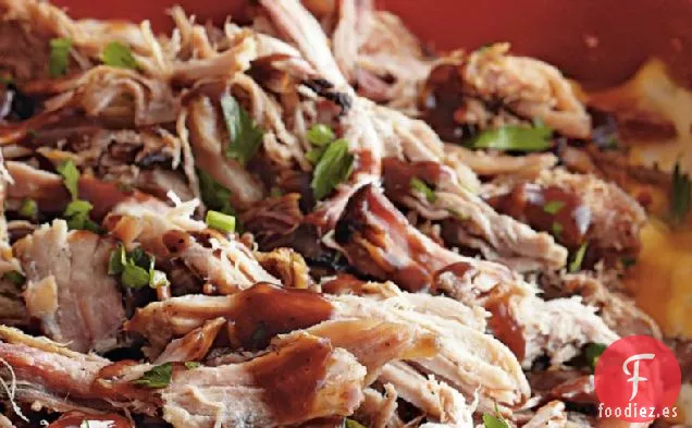 Cazuela de Patatas Asadas A la Barbacoa Cargada