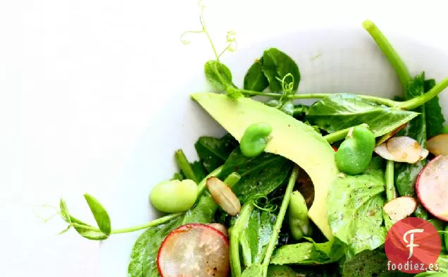 Ensalada De Guisantes Con Habas