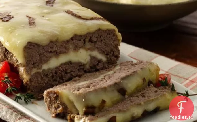 Pan de Carne Rellena de Queso