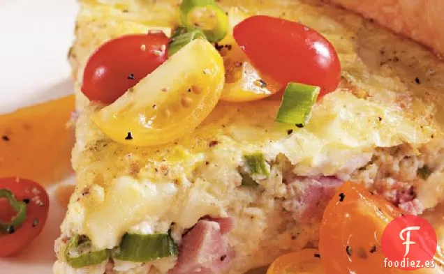 Jamón Cocido a Fuego Lento y Quiche Suizo