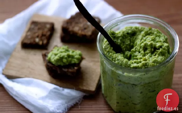 Dip de Guisantes de Menta Simple