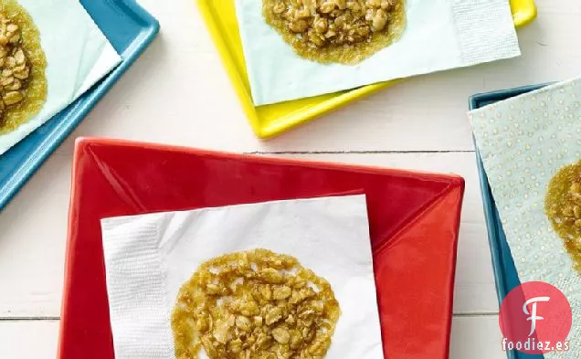 Galletas de Encaje de Caramelo