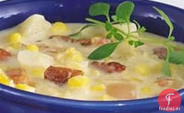 Sopa de Patata y Maíz Doble
