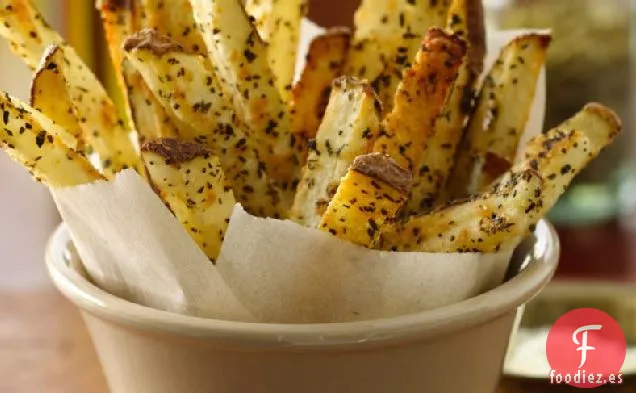 Papas Fritas de Albahaca al Horno