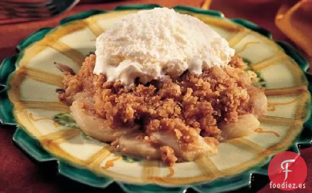 Crujiente de Manzana con Canela