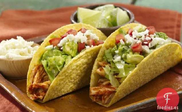 Tacos de Pollo Chipotle Fáciles