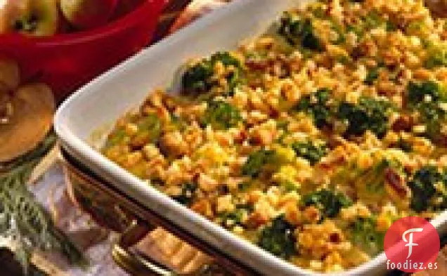 Cazuela de Brócoli y Maíz