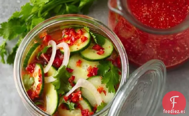 Pepinillos Frescos para Refrigerador Sriracha
