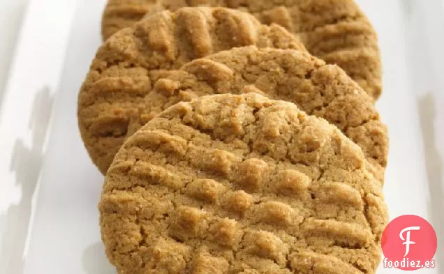 Galletas de Mantequilla de Maní Flacas
