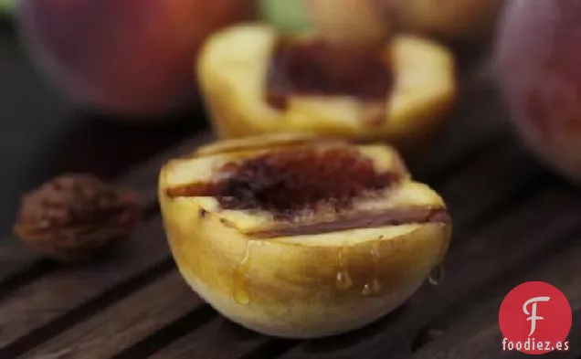 Melocotones a la Parrilla