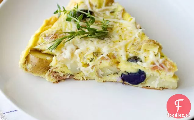 Frittata de Patata y Jamón