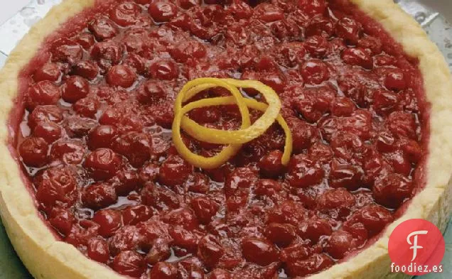Tarta de Miel, Vino y Arándanos