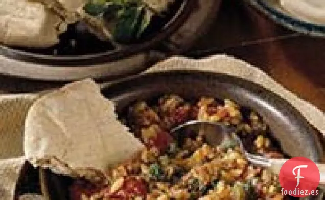 Carne de vacuno griega y Orzo