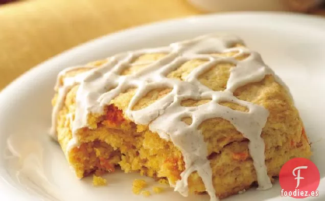 Cuadrados de Galletas de Batata Glaseada