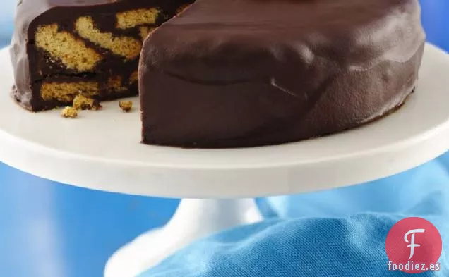 Pastel de Galletas de Chocolate
