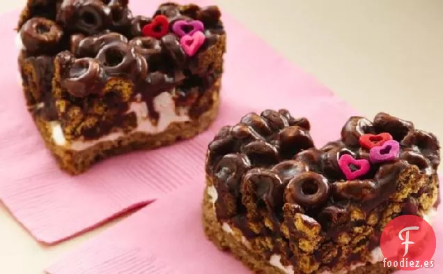 Corazones de Malvavisco de Chocolate Cheerios® 