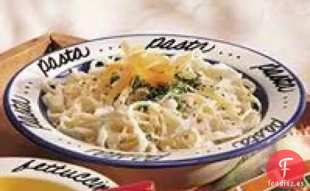 Fettuccine Alfredo (más ligero )
