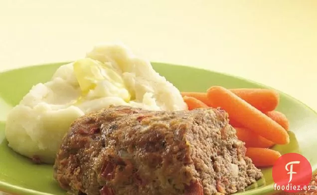 Panes de Carne de Tomate y Albahaca