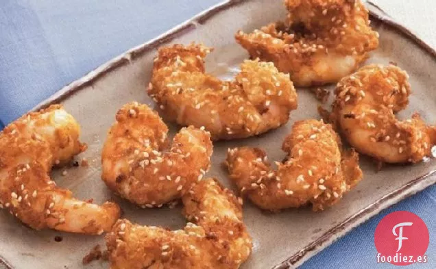 Camarones Fritos Picantes al Curry