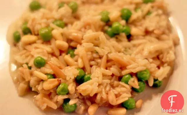 Pilaf De Arroz Con Guisantes