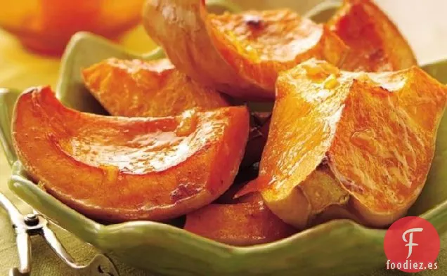 Calabaza con Mantequilla de Naranja Glaseada
