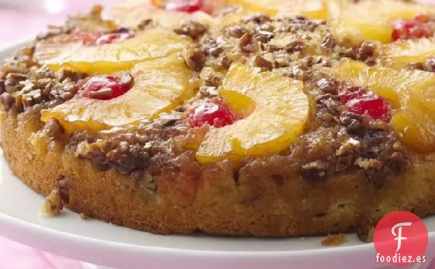 Pastel de Piña Invertido Rápido