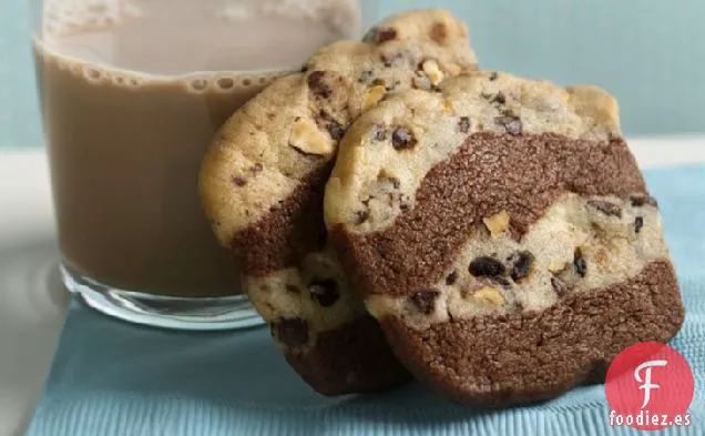 Galletas Crujientes de Cinta de Chocolate y Espresso