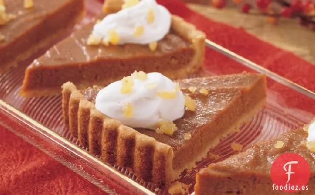 Tarta de Jengibre y Calabaza