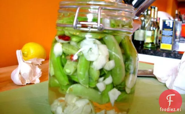 Guisantes de Azúcar en Escabeche
