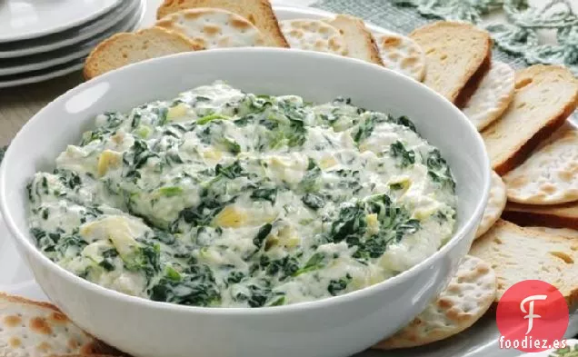 Alcachofa y Espinacas saladas