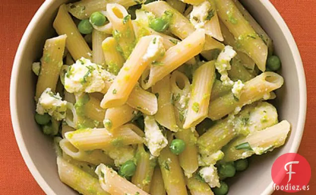 Pasta de Guisantes, Estragón y Ricotta