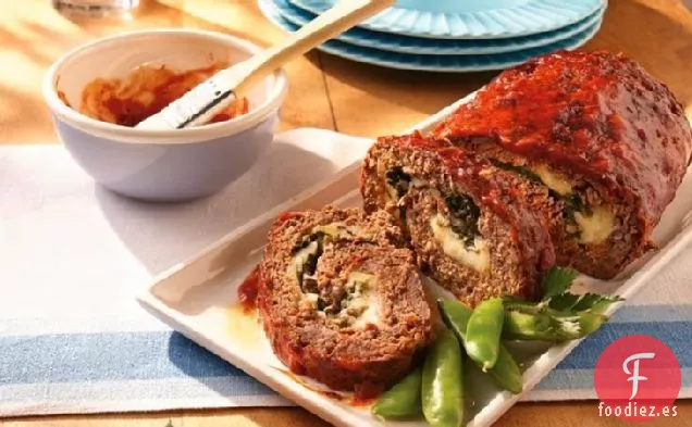 Pan de Carne Italiano Enrollado